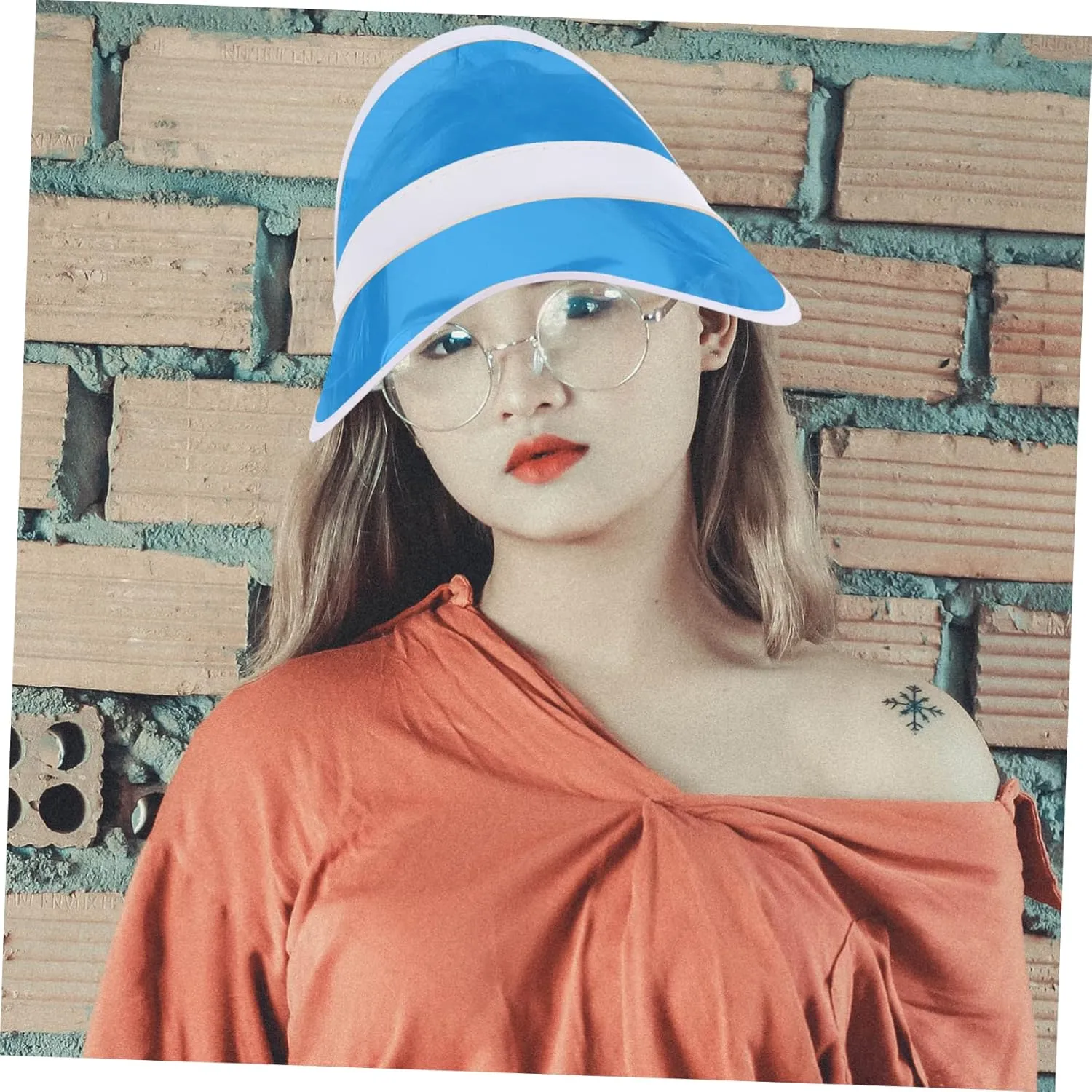 2pcs Sun Visor Face Masks Bonnet for Men Decor Golf Visor Womens Visors for Women Ladies Sun Hats with