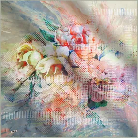 Aker Mira Floral Pure Silk Scarf No. 51