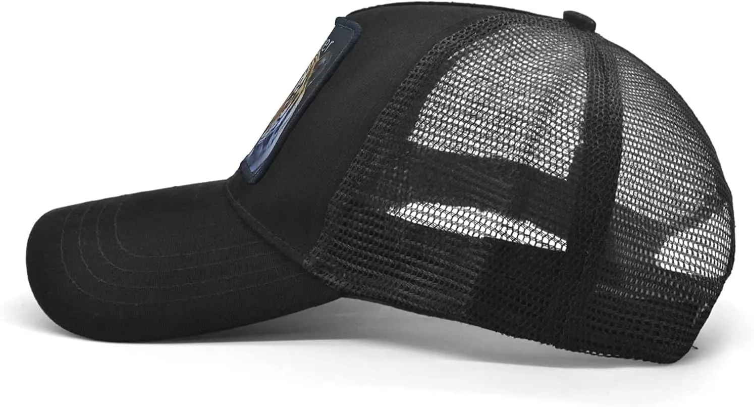 Animal Baseball Cap Patch Embroidered Women Trucker Hat Men Plain Mesh Adjustable Outdoor Sport Hunt Ball Caps