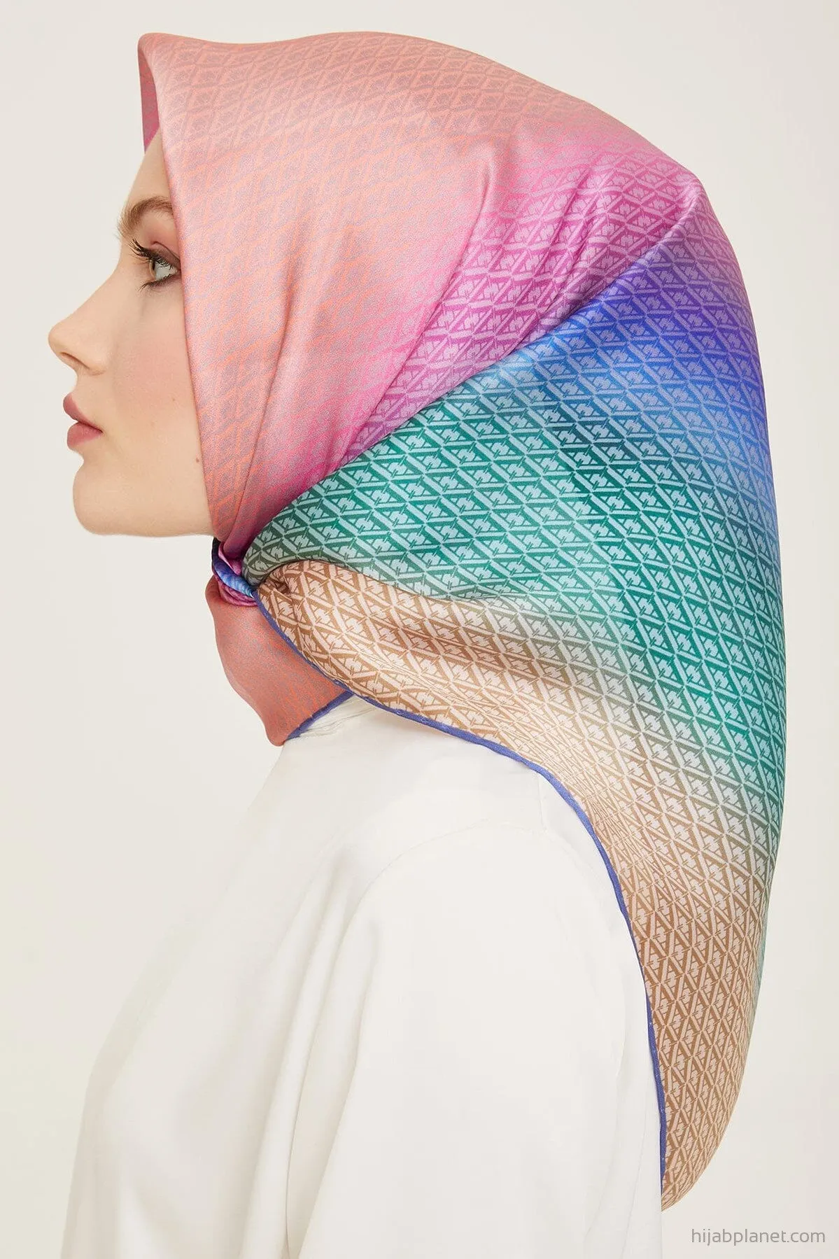 Armine Hathway Women Silk Scarf #3