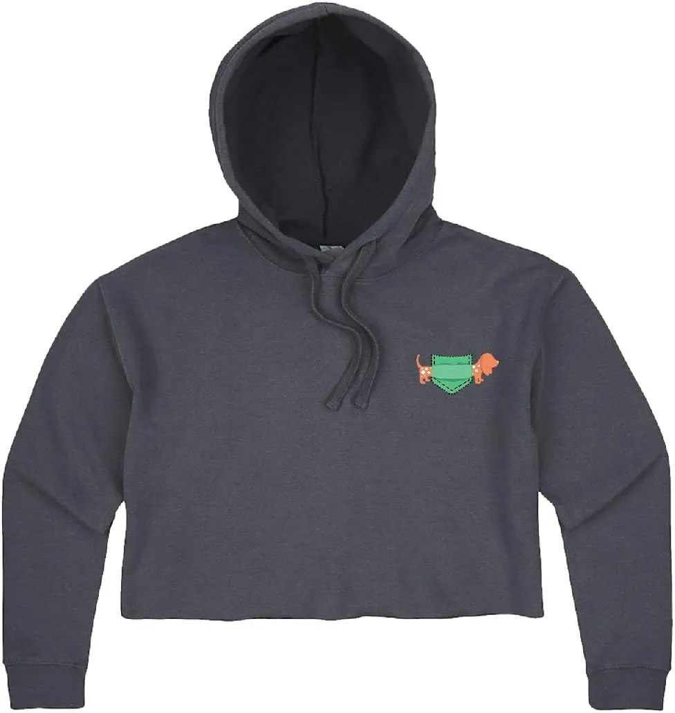 Awkward Styles Crop Hoodie for Womens Crop Top Hoodie Dog Cropped Sweatshirt Tops Womens Dog Hoodie Sweatshirt Fleece Hoodie