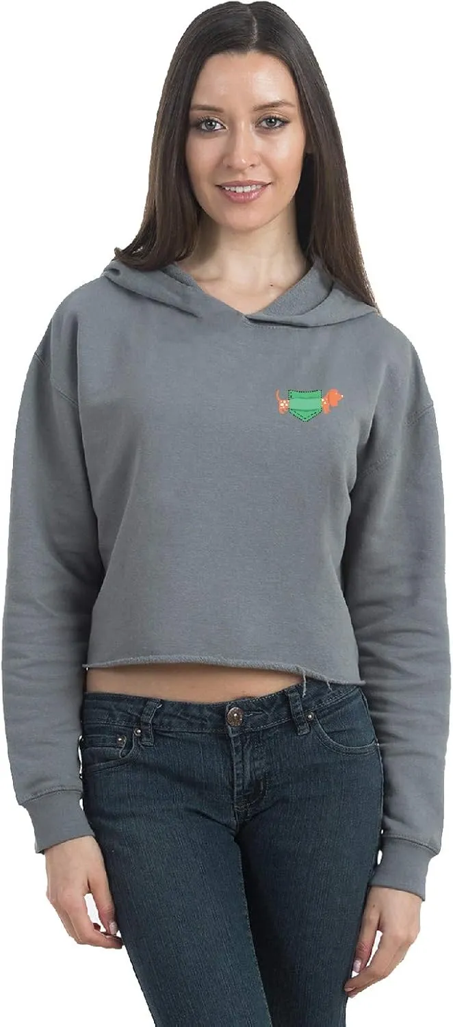 Awkward Styles Crop Hoodie for Womens Crop Top Hoodie Dog Cropped Sweatshirt Tops Womens Dog Hoodie Sweatshirt Fleece Hoodie