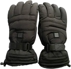 BESPORTBLE 3-Level Heat Control Touch Screen Ski Gloves for Men Women Winter Warm Heating Gloves for Outdoor Sports