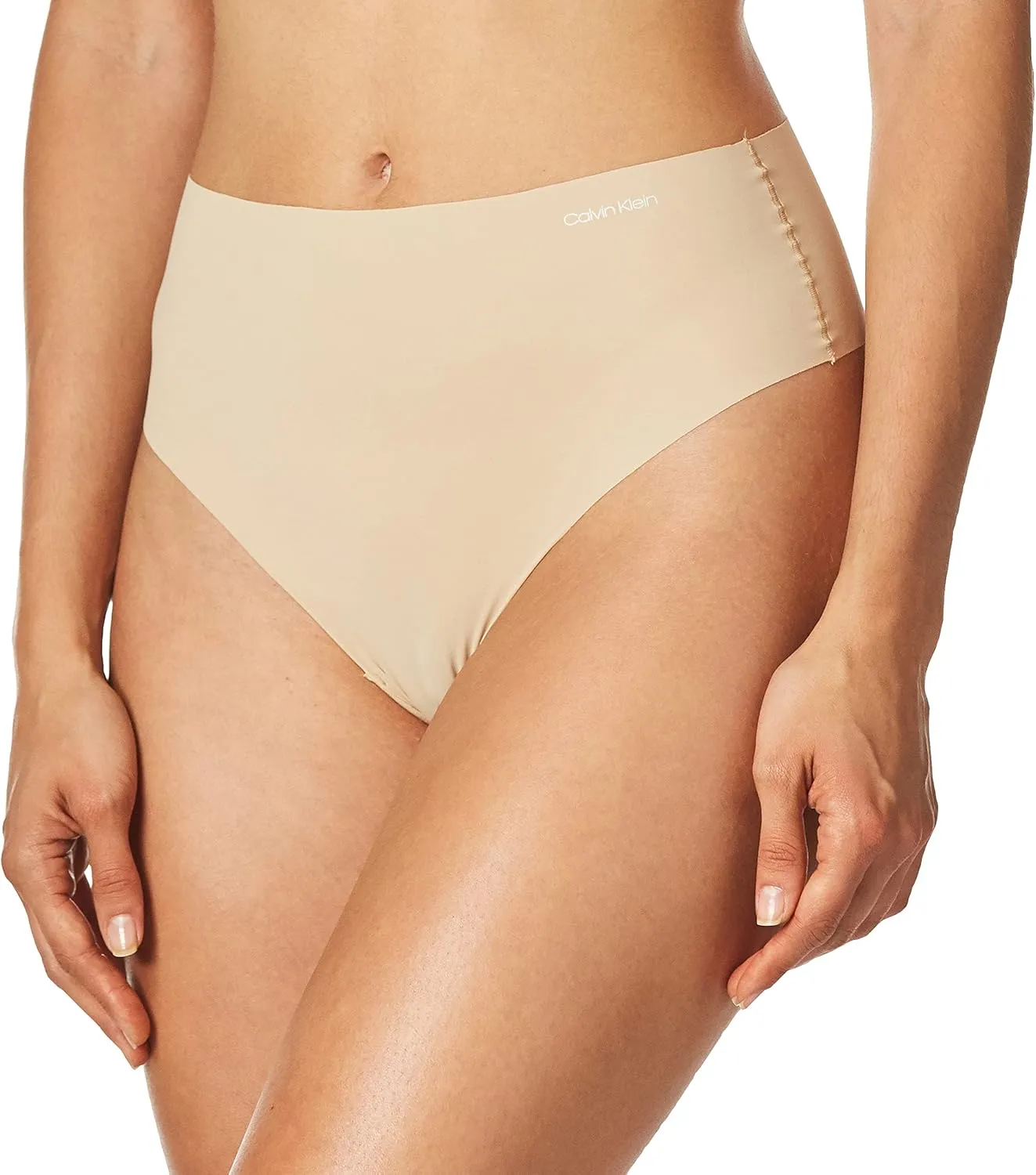 Calvin Klein Women's Invisibles High-Waist Thong Panty