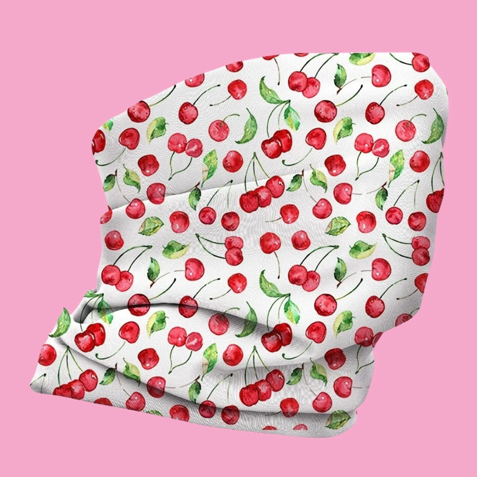 Cherry Gaiter Mask