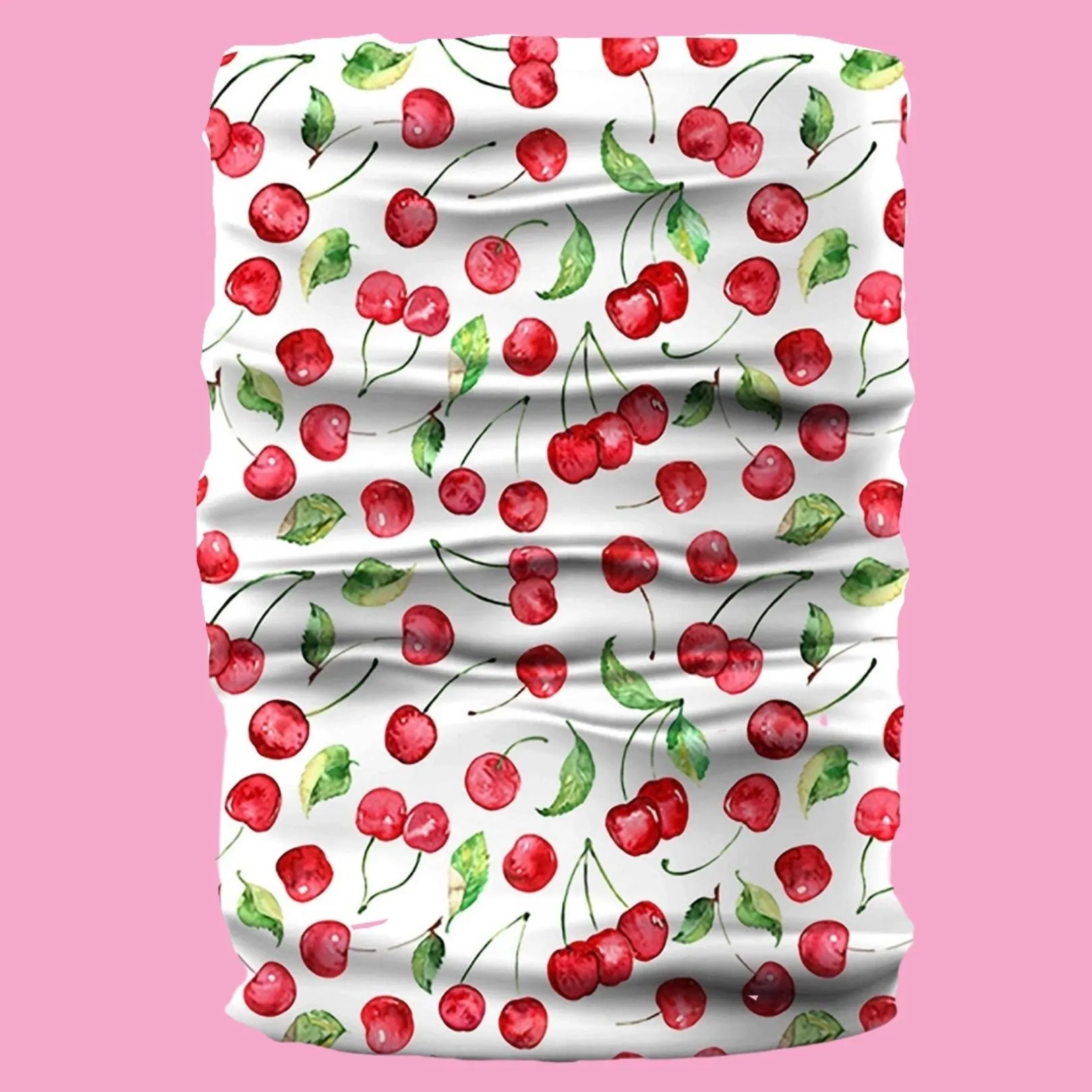Cherry Gaiter Mask