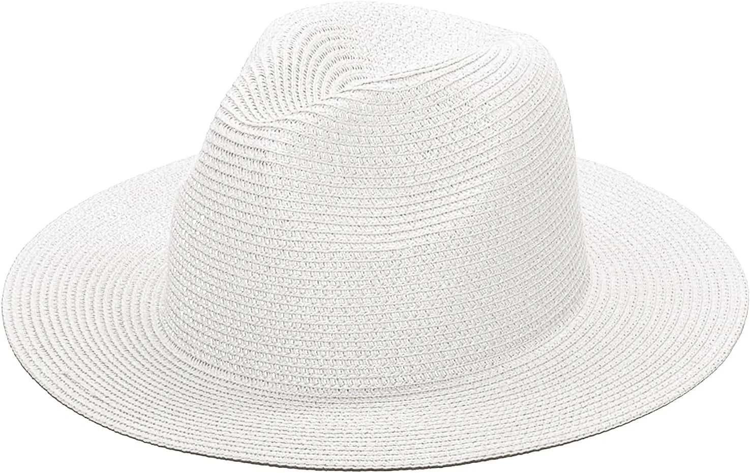 Classic Plain Kids Fedora Straw Hat Light Breathable Bucket Beach Cowboy Straw Hat Sun Protection Cap
