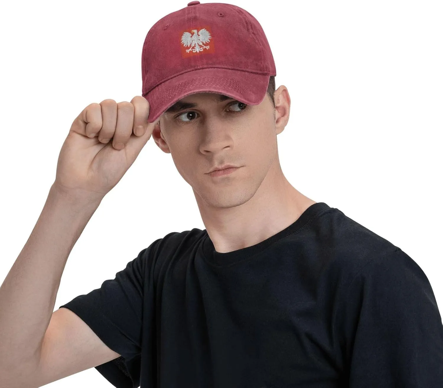 Coat of arms of Poland Baseball Cap for Men Women Vintage Trucker Hat Golf Hats Dad Hat