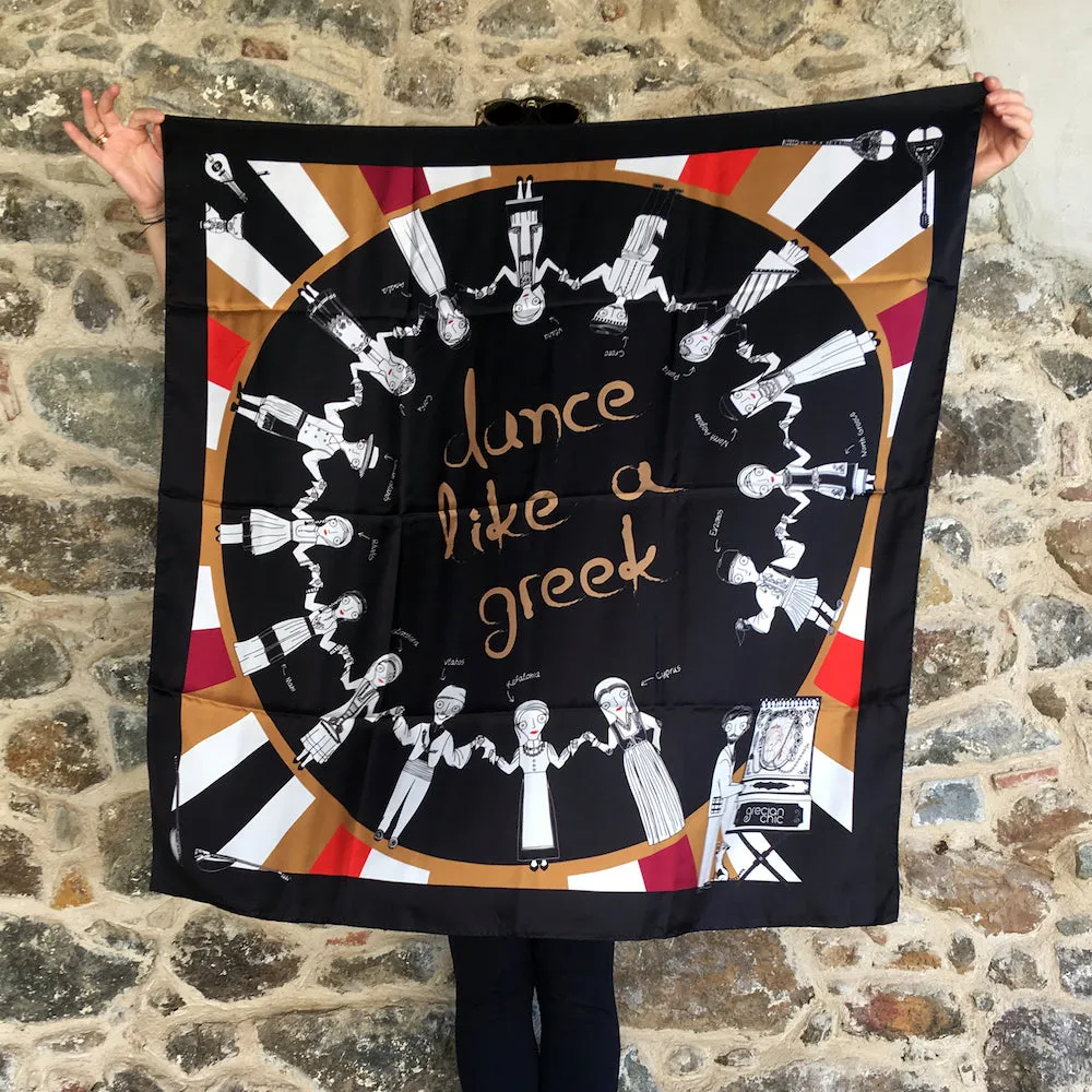 Dance  | Silk Scarf 90
