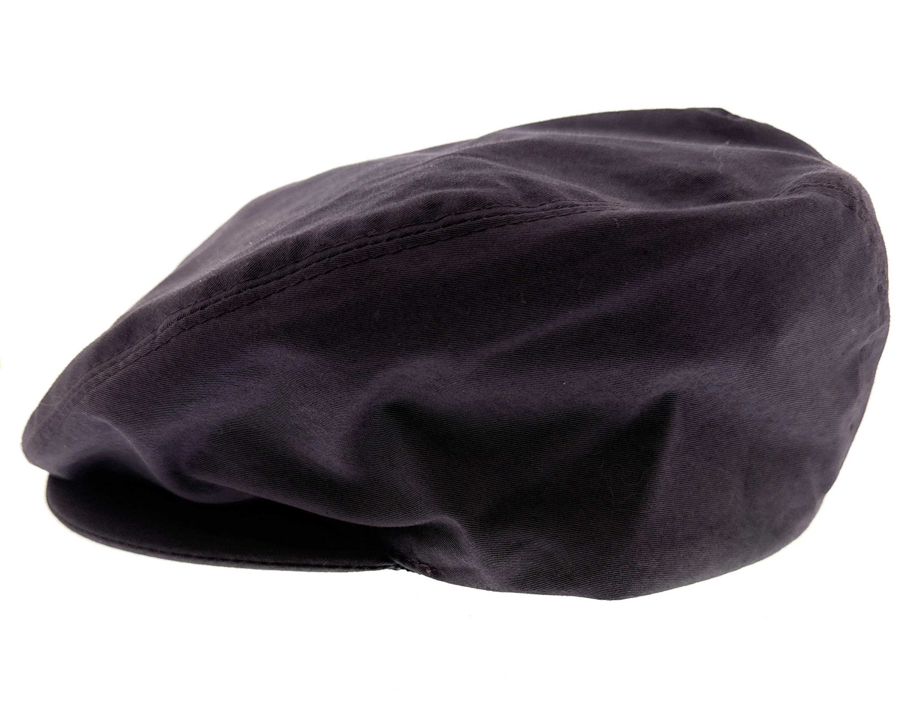 Dolce & Gabbana Men’s Purple Cotton Flat Cap –  Luxury Headwear-Adult M