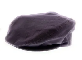 Dolce & Gabbana Men’s Purple Cotton Flat Cap –  Luxury Headwear-Adult M