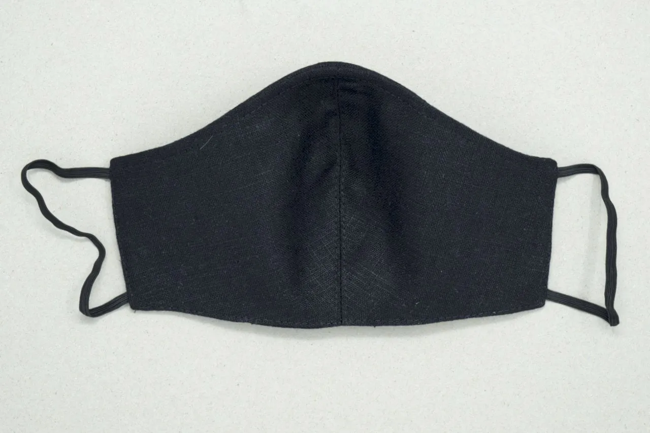 Fashionable Linen Face Mask Ireland, 2 Ply or 3 Ply with Nose Wire