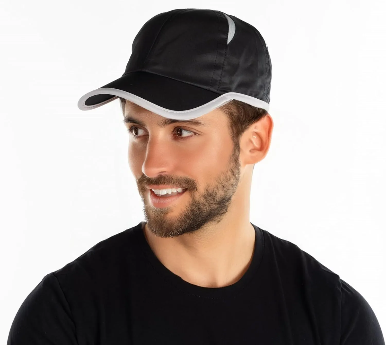 Funky Junque Men's Lightweight Breathable Baseball Cap - Quick Dry Running Hat - Classic Colors, Club Designs, Easter Pastels