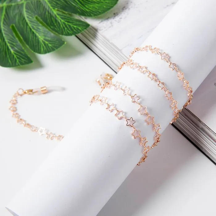 Gold Star Sunglasses Chain