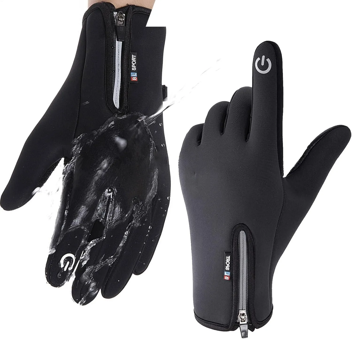 Heated Ski Mittens - USB Rechargeable Heating Gloves, Heating Fishing Gloves| Comfortable Winter Ski Gloves,Winter Thermal Gloves Skiing Gloves for Women Men for Ski Riding Mountaineering