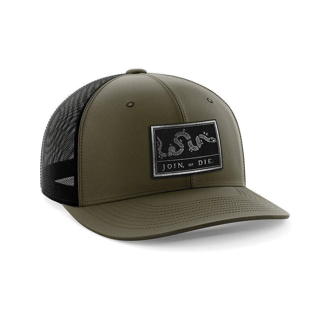 Join Or Die Patch Hat