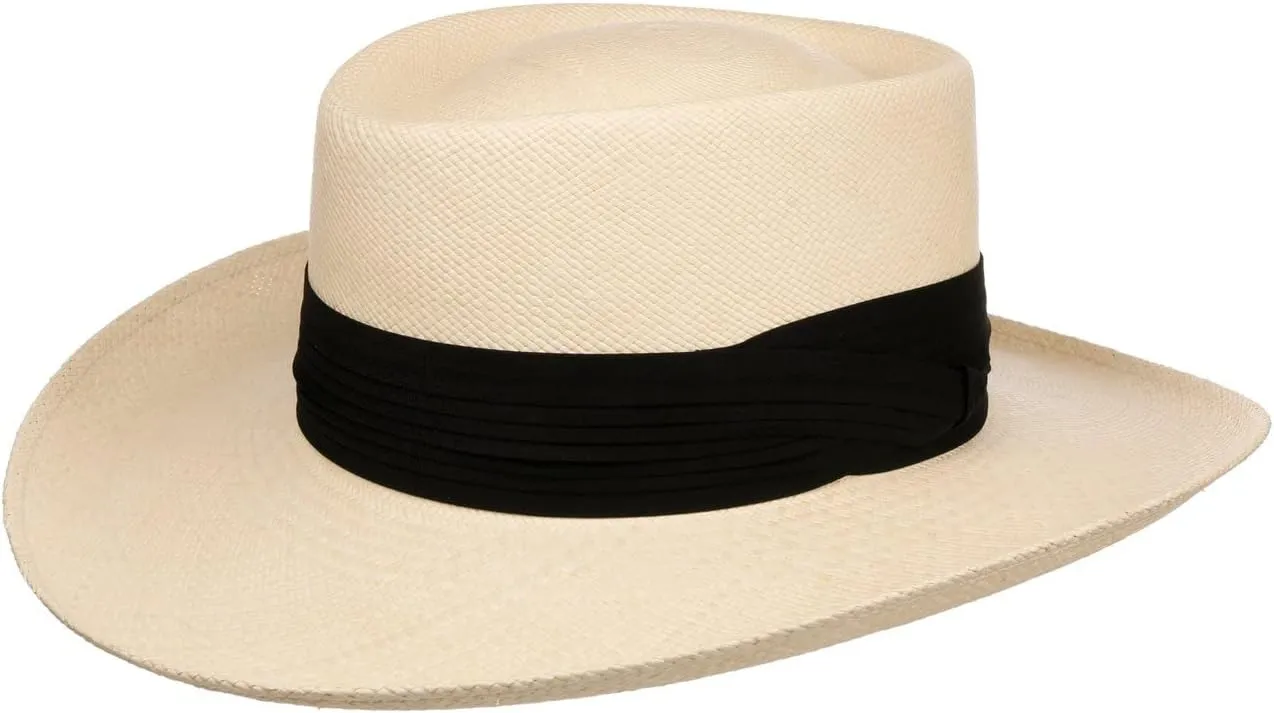 Lierys Classic Gambler Panama Hat Women/Men - Made in Ecuador