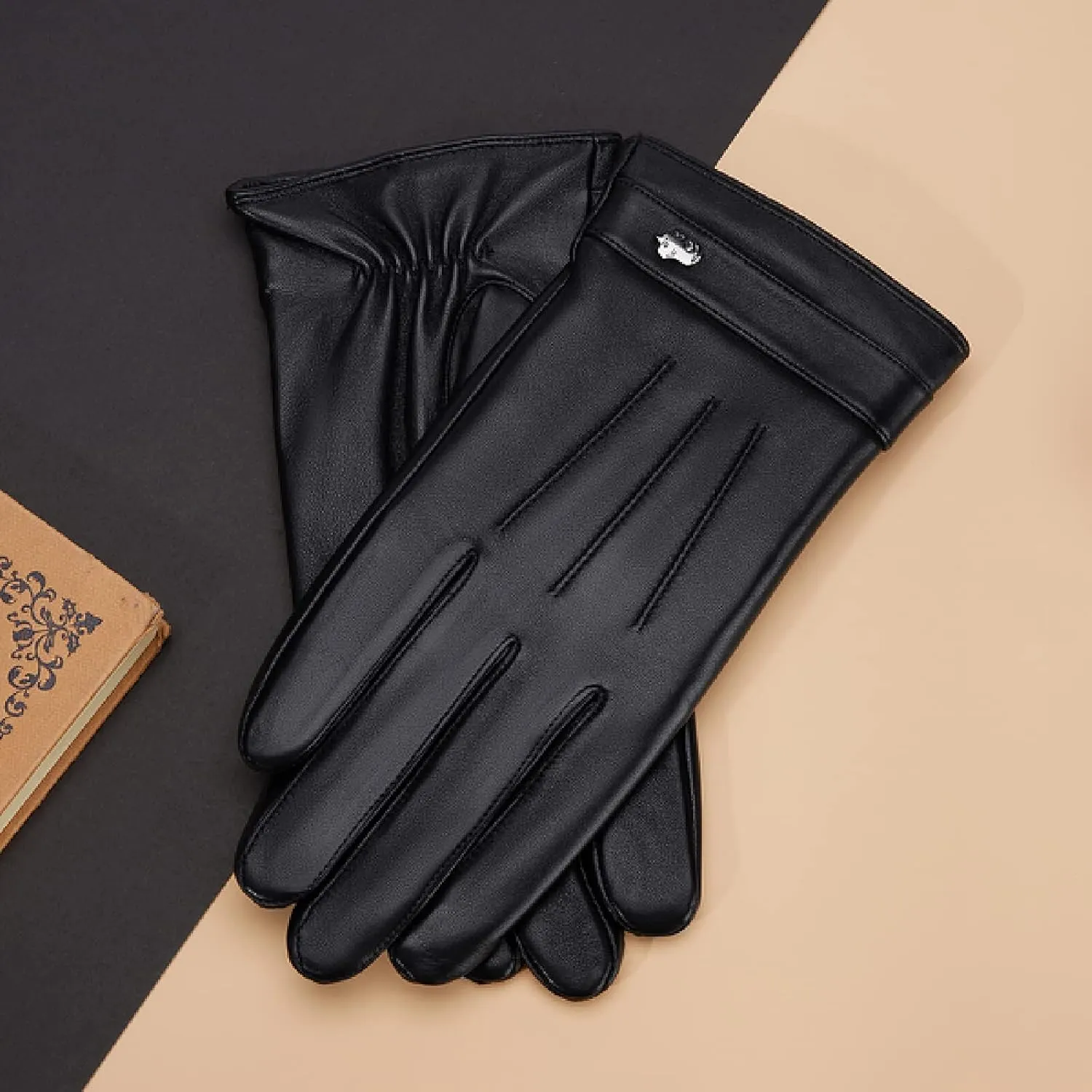 Mens Gloves Winter Gloves with Touchscreen Fingers Men's Gloves Windproof and Warm Touch Screen Gloves Winter Warm Gloves