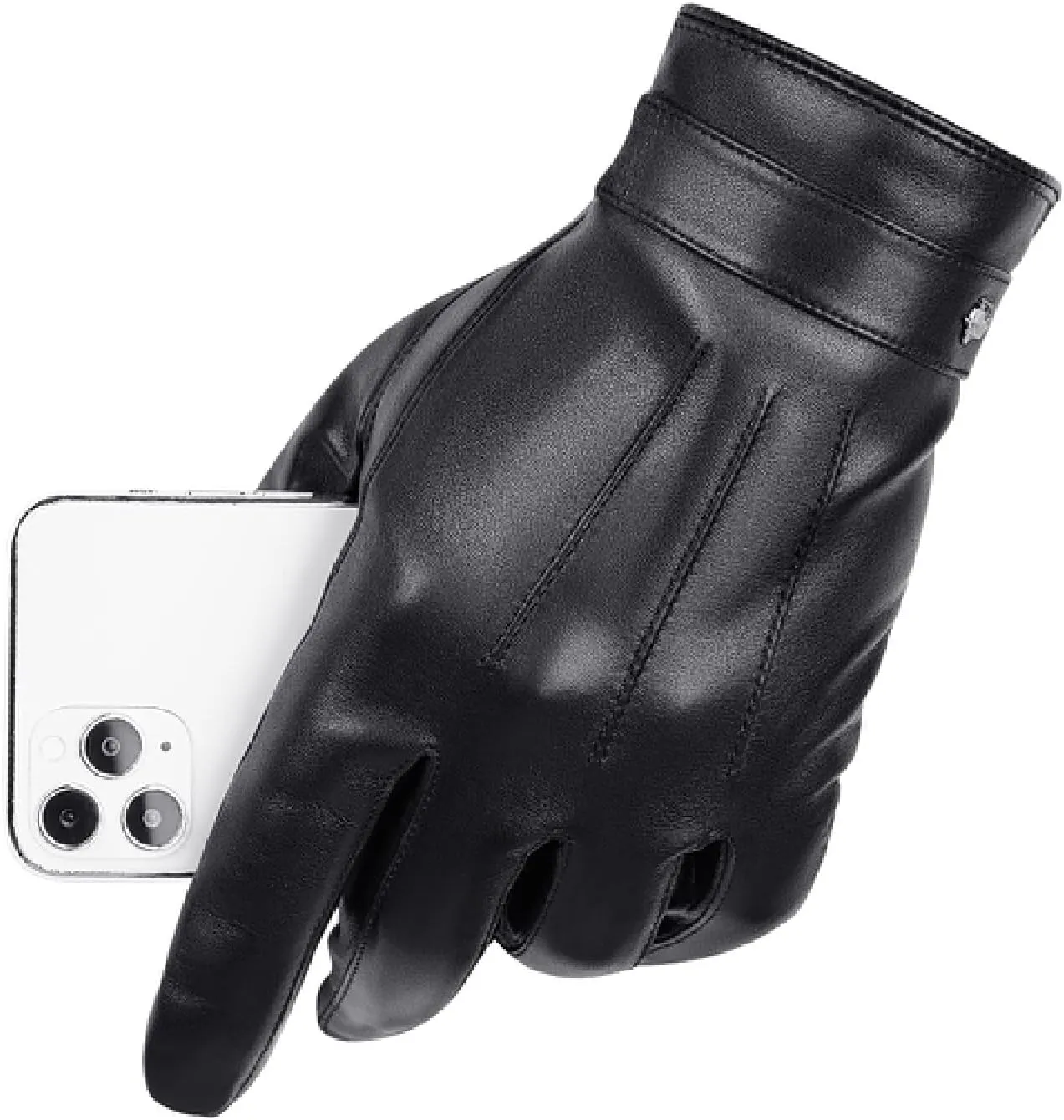 Mens Gloves Winter Gloves with Touchscreen Fingers Men's Gloves Windproof and Warm Touch Screen Gloves Winter Warm Gloves