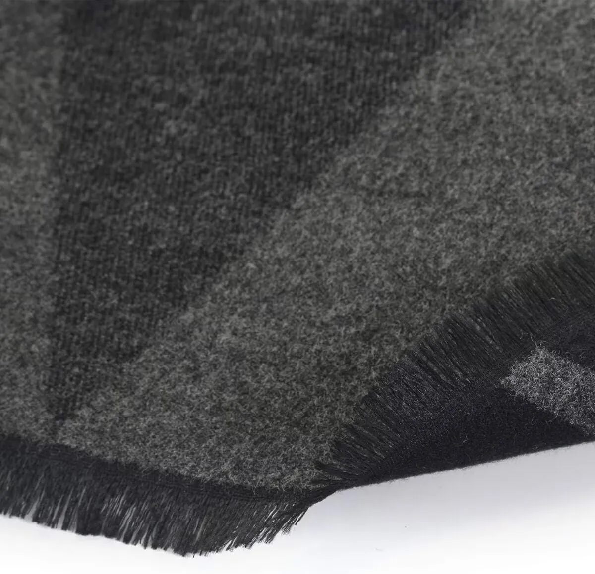 Mens Scarf Long Soft Warm Plaid Tassel Scarf Winter Classic Scarves for Men