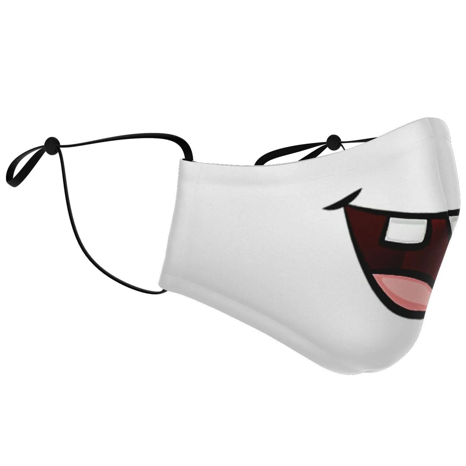 Missing Teeth Smile Face Mask