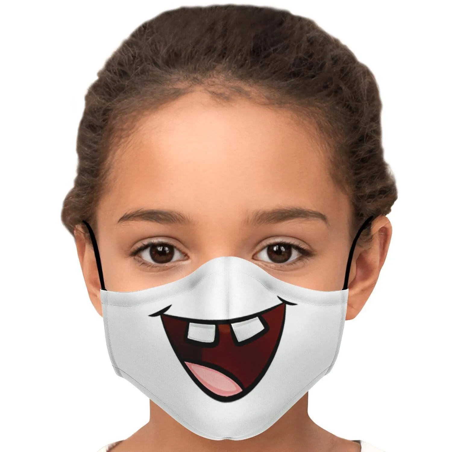 Missing Teeth Smile Face Mask