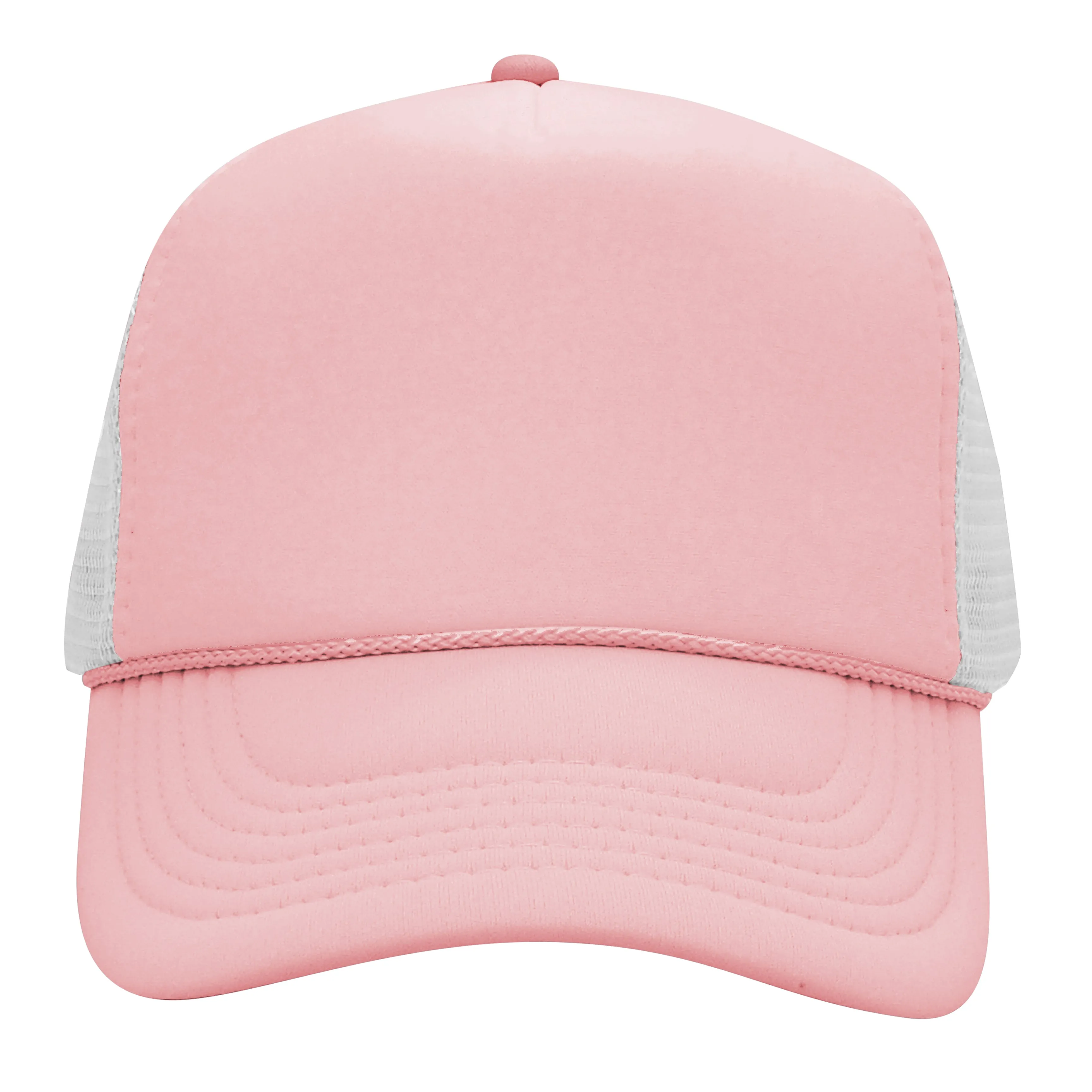 Nissun Classic Trucker Baseball Hats Caps Foam Mesh Blank Solid Two Tone Snapback