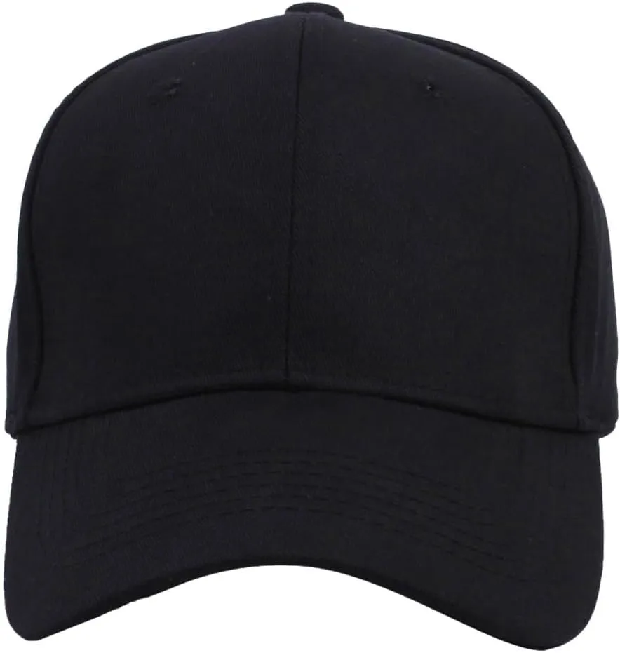 Outdoor Baseball Hat Cap Classic Cotton Unisex Adjustable Plain Dad Hat