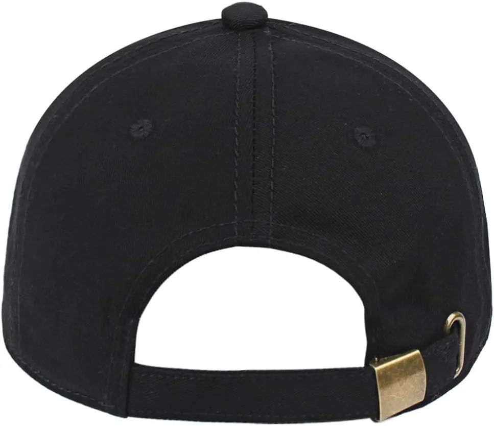 Outdoor Baseball Hat Cap Classic Cotton Unisex Adjustable Plain Dad Hat