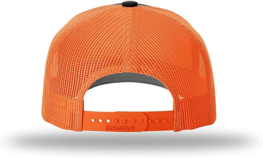 Richardson 112FP & 112PFP Classic Fit Five-Panel Adjustable Snapback Trucker Cap | OSFM | Bulk Packs Available