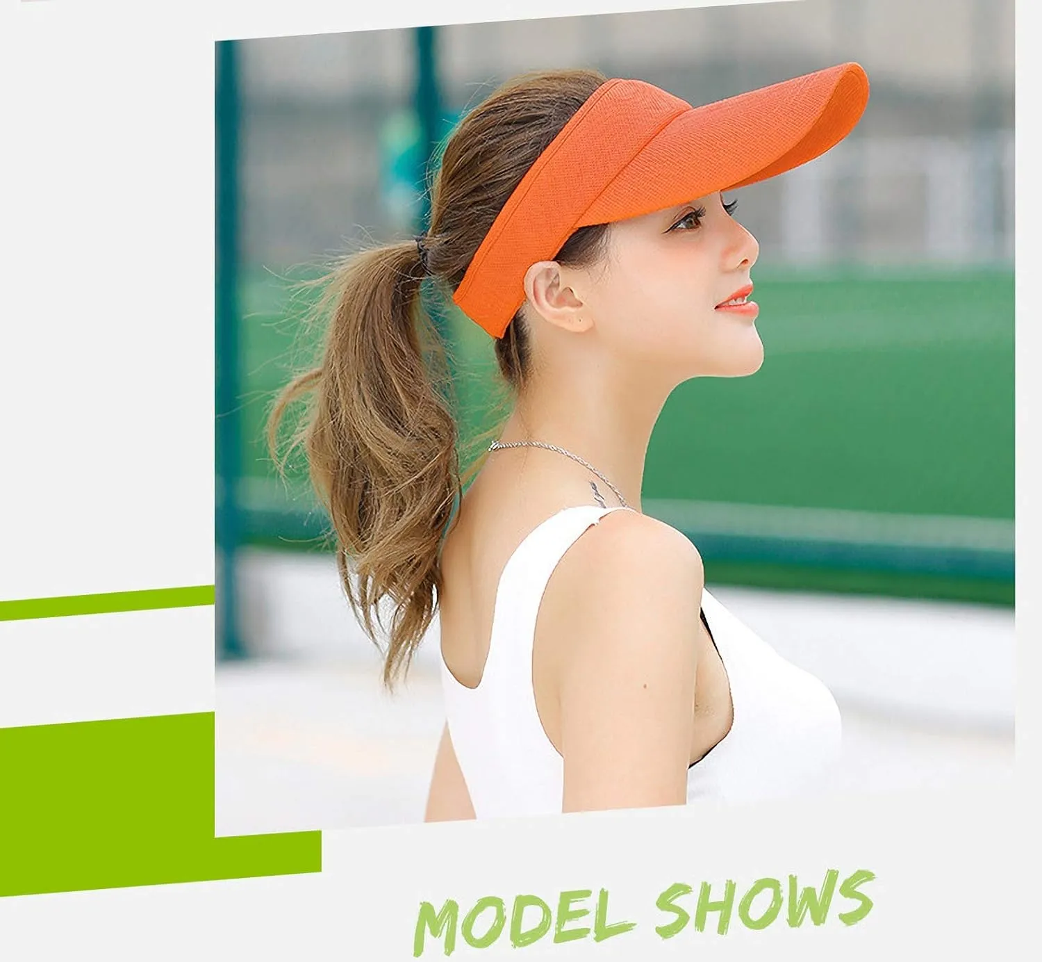 Sports Visor Sun Hats Unisex Men Women Summer Visor Baseball Cap with Thicker Sweatband