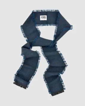TWEEDY STYLING SCARF (navy)