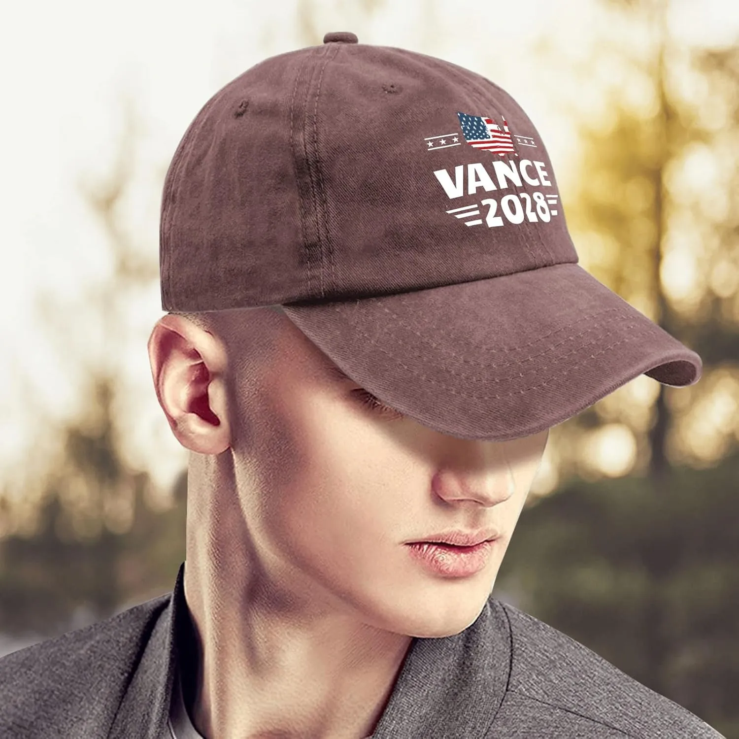 Vance 2028 Cap Women's Hats & Caps Mens Hat Gifts for Men Workout Caps