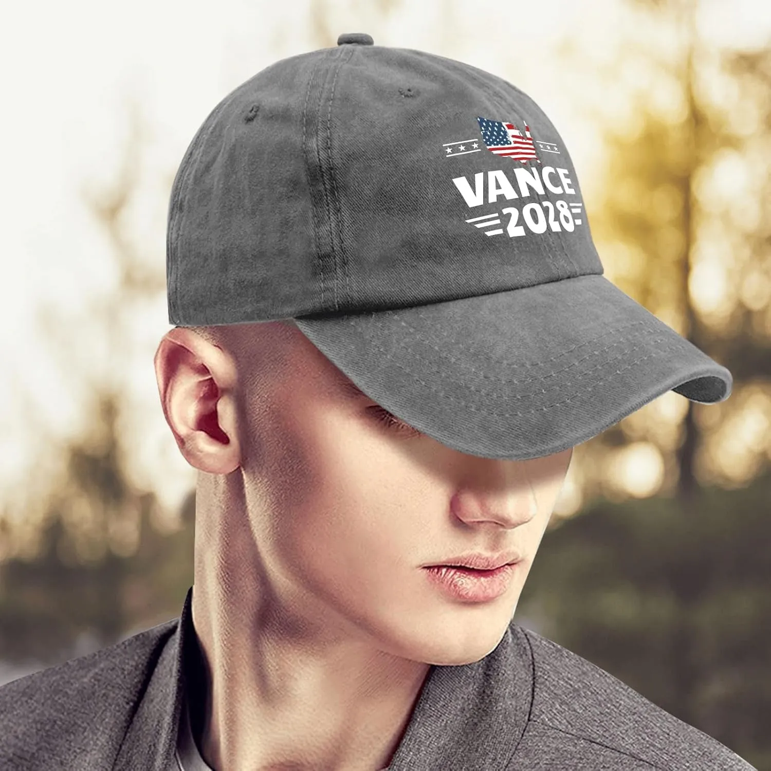 Vance 2028 Cap Women's Hats & Caps Mens Hat Gifts for Men Workout Caps