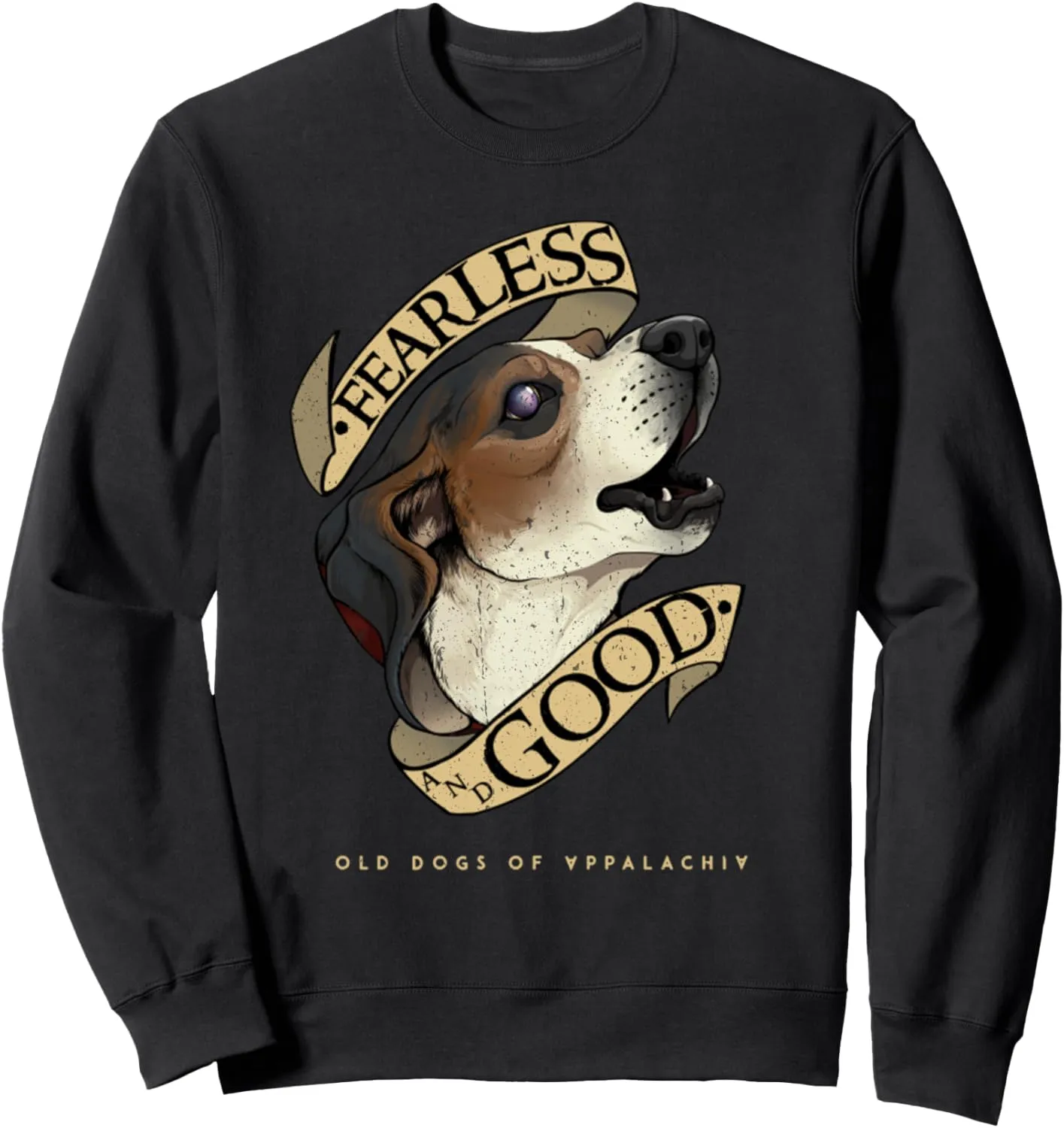 Vintage Old Gods Of Appalachia Retro Fearless And Good Dog Sweatshirt