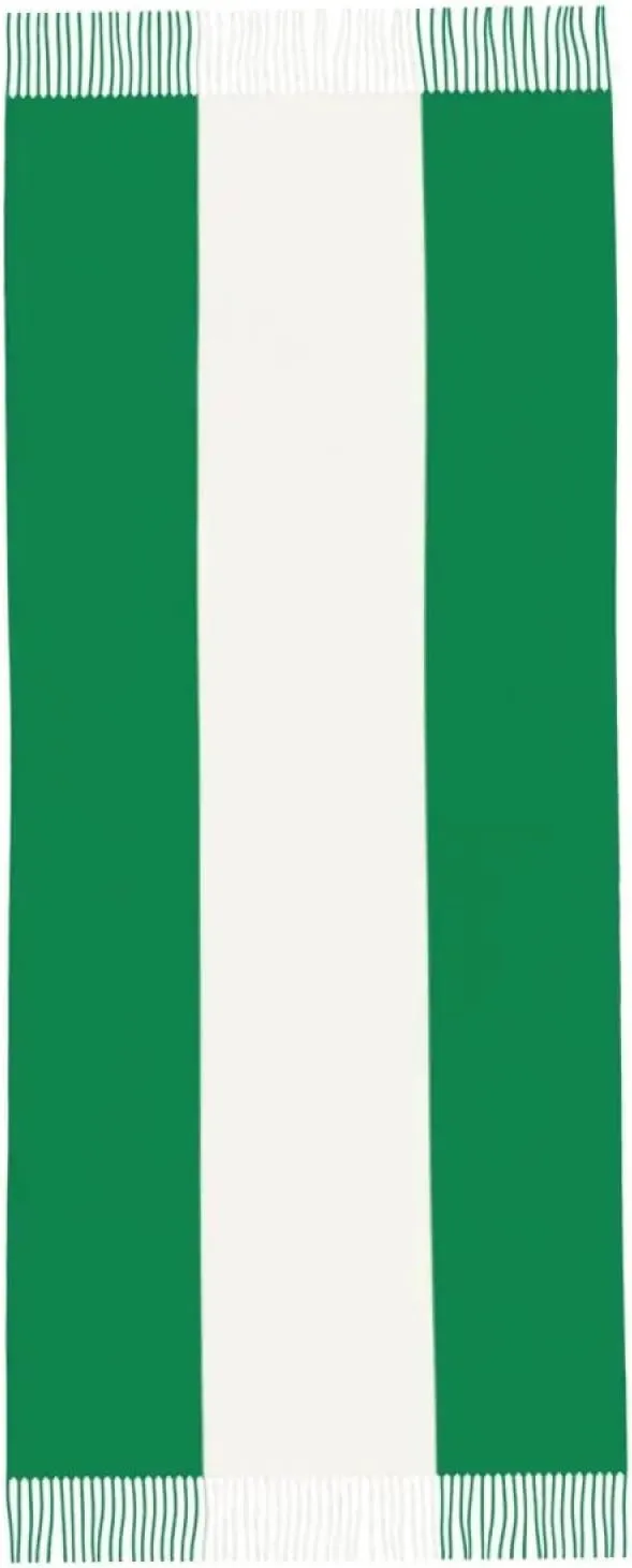 Warm Blanket Scarf for Winter - Nigeria Flag Scarf for Women Fall Winter Cashmere Shawl Wrap Long Scar