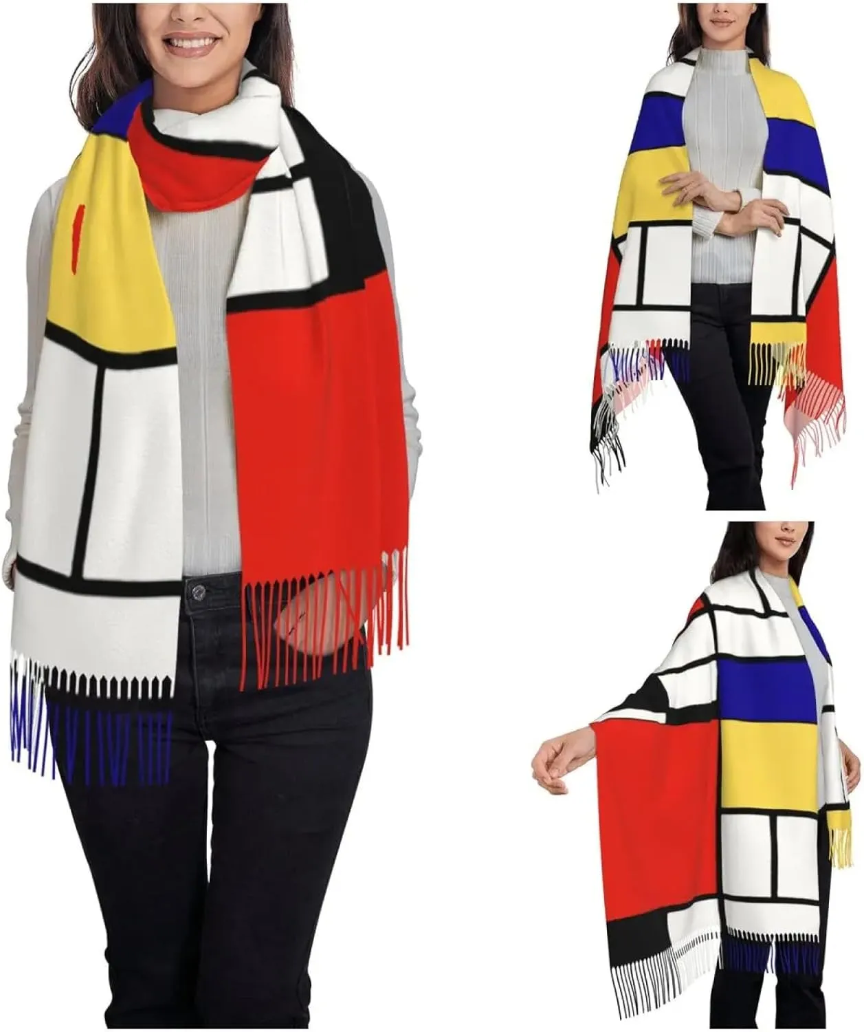 winter scarf for women - Minimalism Art Warm Blanket Scarf for Winter for Women's Fall Winter Cashmere