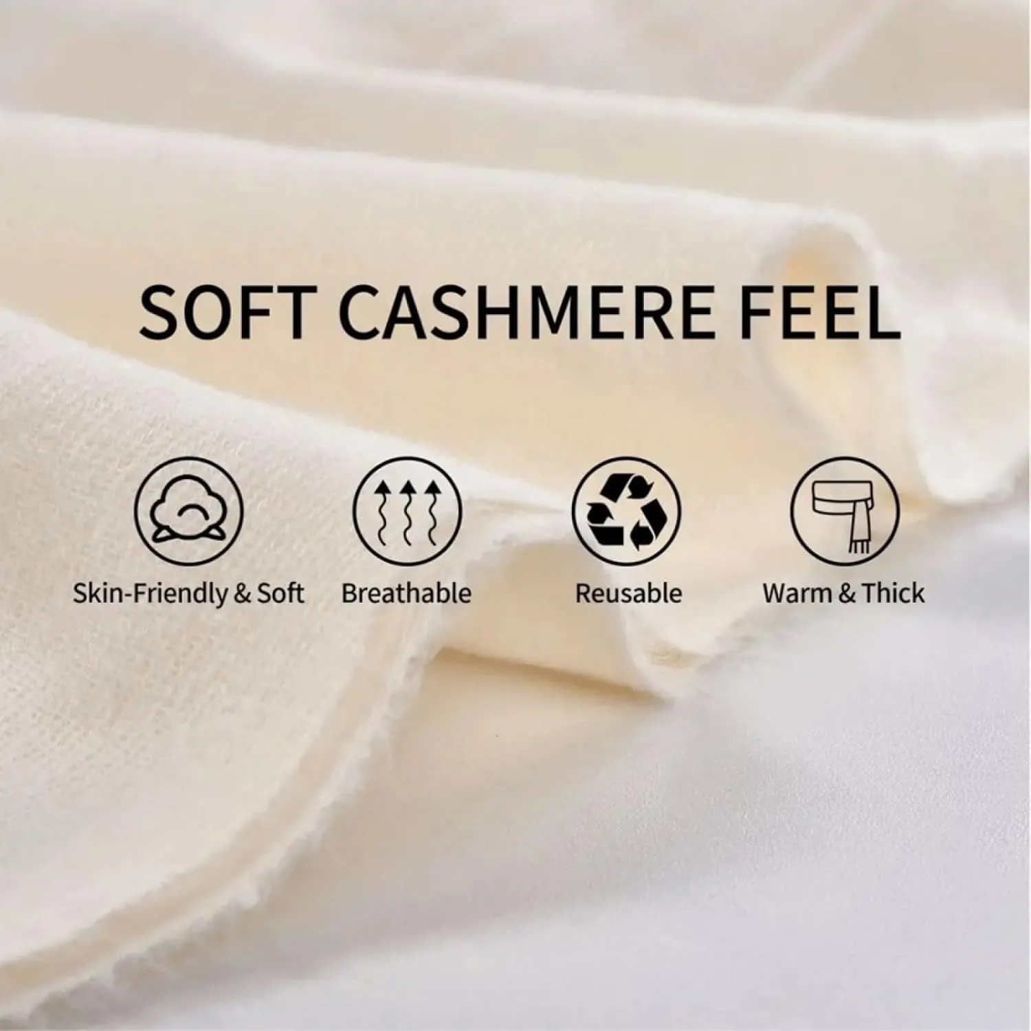 winter scarf for women - Minimalism Art Warm Blanket Scarf for Winter for Women's Fall Winter Cashmere