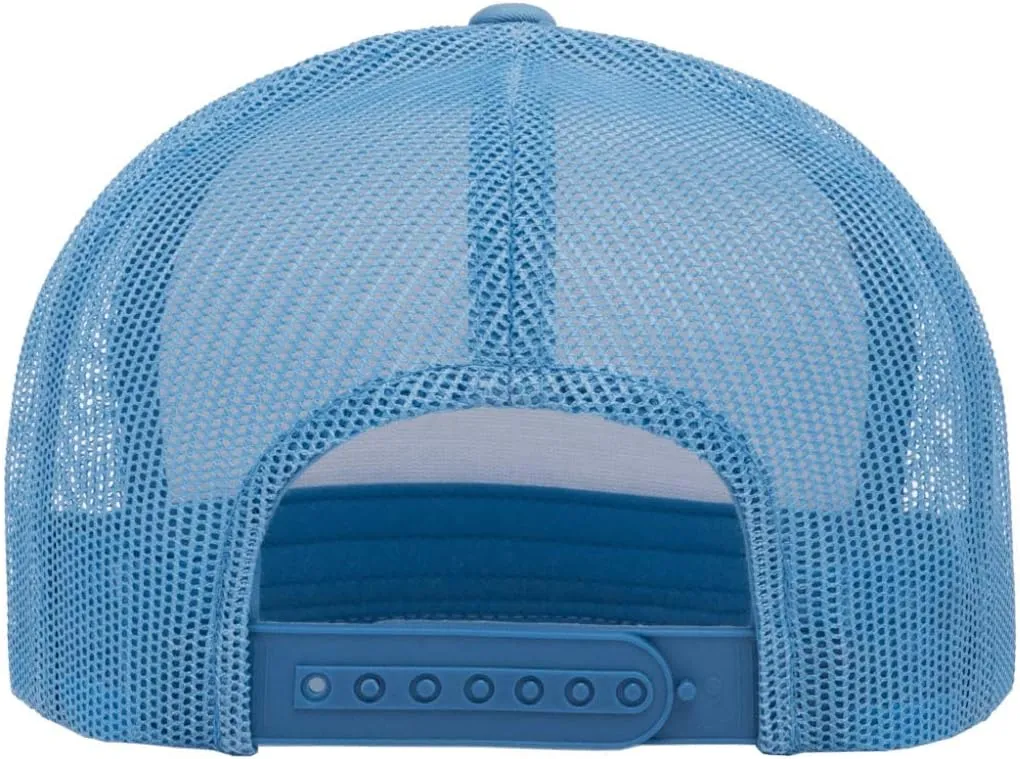 Yupoong 6006 Classic Five Panel Trucker Cap Bundle with THP Hat & Clothing Brush