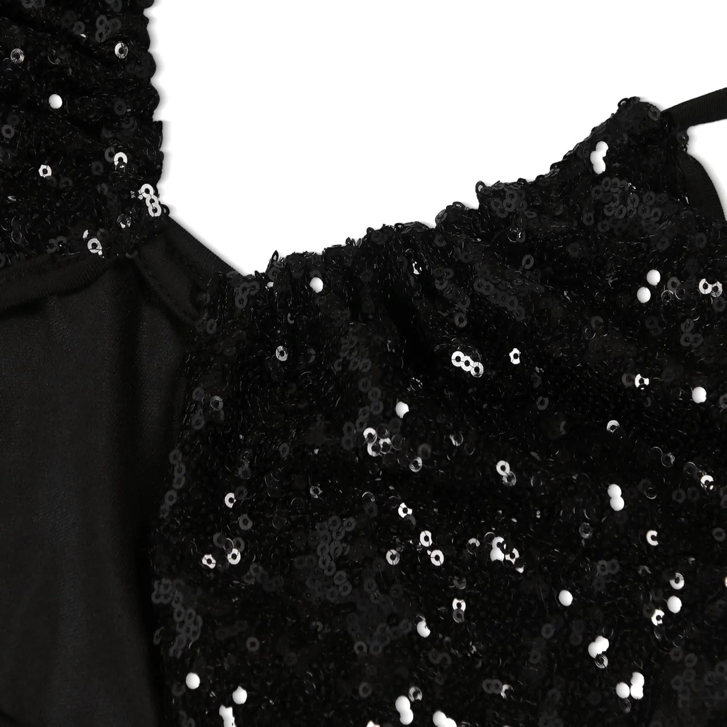 Zoctuo Womens Sexy Elegant Saparkly Sequins Solid Color Bodycon Cocktail Birthday Prom Dress Party Club Night Outfits